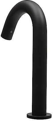 Rubinetto automatico con sensore a infrarossi, rubinetto da bagno, miscelatore monocomando per ristoranti, centri commerciali, scuole, aziende, hotel, cucina, nero