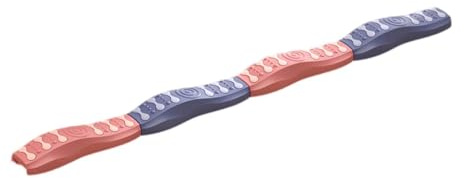 JunZheHub Regenbogen Hindernisparcours für Kinder: Balancierbalken, Farbige Balancierblöcke – Körperkoordination für Jungen Und Mädchen, 4pcs B