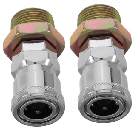OFFSCH 2 Piezas Adaptador de Gas para Camión Conector Manguera Tanque Combustible Resistente Fácil Instalación y Uso Rápido