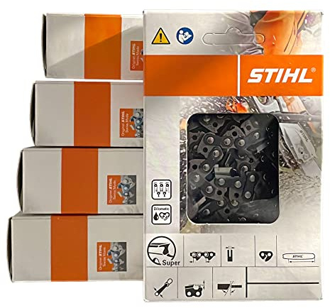 Fritz Krug Set: 5 Stück Stihl Sägeketten Rapid Super (RS) 325 1.6mm 81 TG Vollmeissel