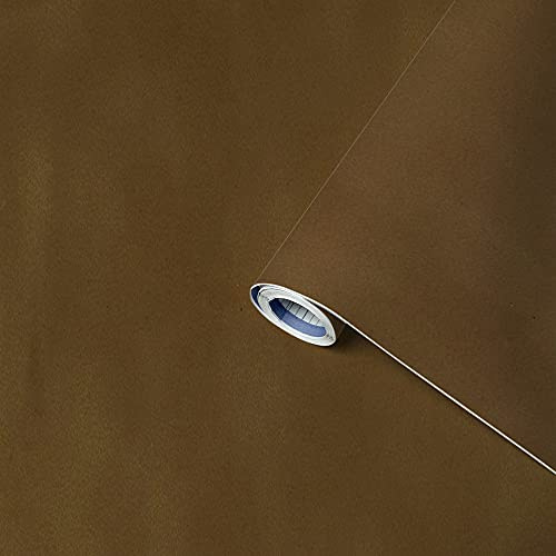 Klebefolie Velvet Samtoptik Karamell, Veloursfolie, Samtfolie, Dekofolie, Möbelfolie, Tapeten, selbstklebende Folie, PVC, hellbraun, 140µm (Stärke: 0,14 mm), Venilia 53193
