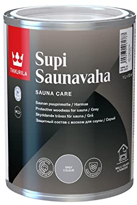 TIKKURILA Sauna Wax SUPI 900 ml | Black