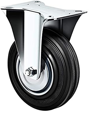 Kippen 1600E1 - Rueda Industrial con Placa Fija Diámetro 200mm