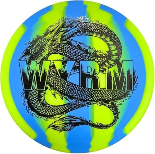 Divergent Discs Wyrm | Overstable Driver Disc | Flexible Fairway Driver Disc Golf Disc (Colors Vary)