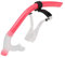 CHICIRIS Snorkel Tubo Nuoto, 18,9x4,6x1,2 in Tubo per Nuoto Piscina, Supporto per la Testa Regolabile, Resistenza ridotta, Silicone Morbido, per Immersioni, Snorkeling, Adulti, Adolescenti (Rosa)