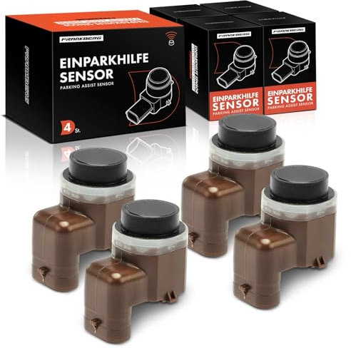 Frankberg 4x Parksensor Einparkhilfe Vorne Hinten Kompatibel mit 3er F30 F80 3.0L 2012-2015 5er F10 F18 2.0L-4.4L 2009-2016 6 Gran Coupe F06 3.0L-4.4L 2012-2018 Replace# 66209270495