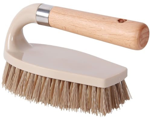 Ergonomische Scheuerbürste für den Haushalt zur Reinigung von Kleidung mit rutschfestem Griff und vielseitiger Kunststoff-Holzkonstruktion