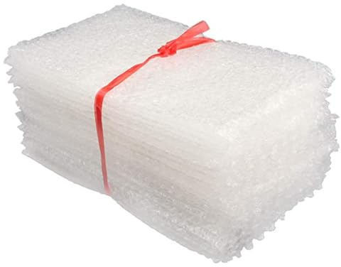 Tasche, 100pcs 15x25 cm klare Beutel, Bubble -Polsterbeutel, zum Verpacken von Bewegung und Aufbewahrung