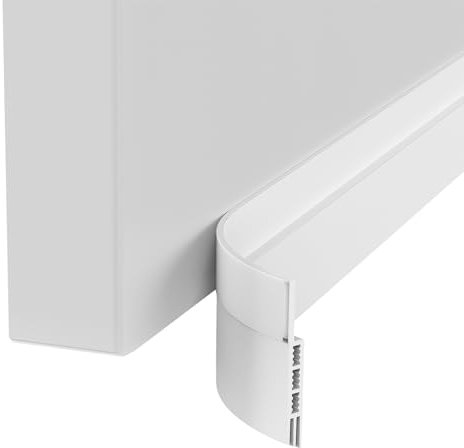 GRIFEMA GA4101 Türdichtung Zugluftstopper Selbstklebend [100x5 cm] Dichtungsstreifen für Außen- & Innentüren - Luftschutz, Wärmeisolierung - Weiß