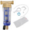 Filtre à Eau Pré-Filtre Réutilisable Pompe de Jardin Spin Down Filtre à Eau à Sédiments Filtre de Lavage à Contre-courant pour Tuyau D'eau de Puits Filtre à Sédiments