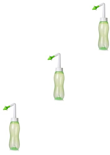 VICASKY 3stücke Nasal Rinsing Nasenreinigung Flasche Für Erwachsene Und Junge Mädchen Effektiver Nasenspüler Grün Geeignet Für Tägliche Anwendung Und Nasenpflege