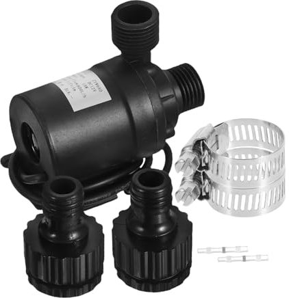 Supvox Bürstenlose Tauchpumpe Dc12v 800l/h Für Aquarium Teich Brunnen - Geräuscharm Kompaktes Design