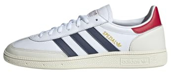 adidas Unisex Handball Spezial Schuh Cloud White / Shadow Navy / Team Victory Red 44