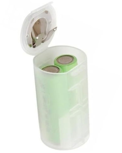 Tofficu Battery Adapter Case Aa to d Converter Cover 4pcs Portable Battery Converter for Household Devices Uk