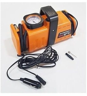 Compresseur d'Air Compact 12V / 220V 200PSI / 14Bar Gonfleur de Pneus Portable Haute Vitesse Voiture Moto Vélo