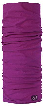 Wind X-Treme Halswärmer aus Merinowolle, Violett/Weiß/Rosa, Einheitsgröße