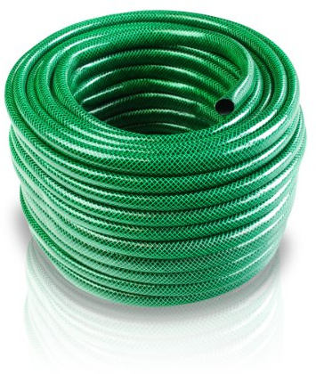 Bradas - Carrello portatubo Aqua Reel Lime Edition 1/2 60 m con Tubo da Giardino 50 m e annaffiatoio