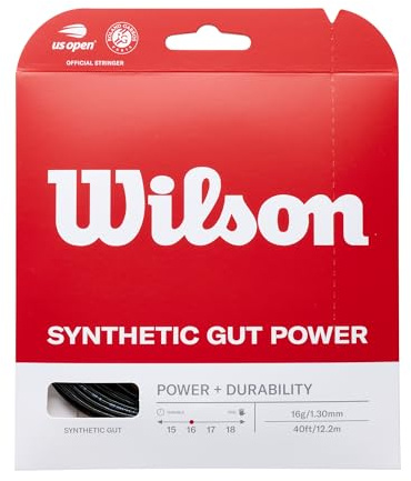 Wilson SYNTHETIC GUT POWER 16 BK
