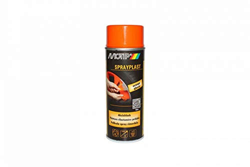 Motip Spray plast, arancione lucido, 400 ml, 396564