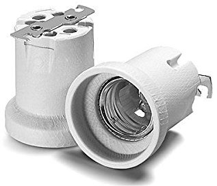 E40 Lamp Holder - Screw Fit - Replacement with Bracket