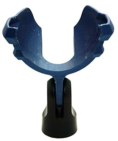 Munitions-Clip JT-30 – Kugelmikrofonhalter für Hohner Blues Blaster, Astatic JT-30 und andere ähnliche Mundharmonika-Mikrofone (Perlblau)