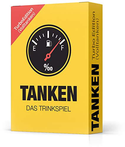 Inspiracles TANKEN das Trinkspiel Turbo Edition - verschärftes Kartenspiel für Erwachsene, Lustiges Geschenk für Männer und Frauen, Partyspiel, Witziges Spiel & Gadget, Spieleabend, Saufspiel