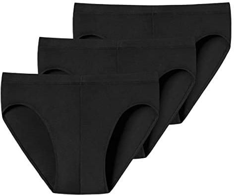 uncover by Schiesser - Mini Slip/Unterhose - 3er Pack (L Schwarz)