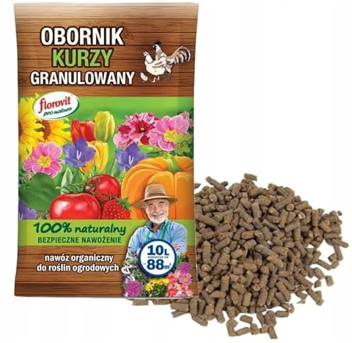 Hühnerdung Hühnermist BIO Organischer NPK Universal Naturdünger Gekörnt 7kg