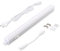 Luminaire d'agencement à Led pour cuisine 5W 31,5cm 450lm 3000k blanc chaud Rampe Lampe de cuisine Éclairage d'armoire super lumineux blanc pour Armoire Extensible par système d'enfichage