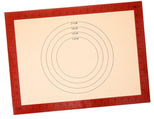 DECHOUS Nonstick Silicone Baking Mat Reusable Oven Liner Heat Resistant Baking Sheet Multi-Purpose Kitchen Tool Easy to Clean