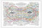 Póster de red curativa, póster de mapa de salud holístico de red, póster web curativo como se muestra en la imagen, tabla de golosinas naturales, impresión horizontal, póster de salud mental, gráfico