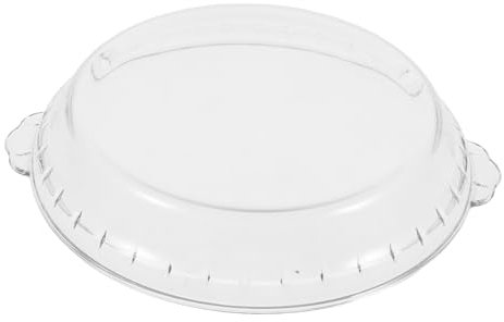 CHICAMPERA Couvercle Verre Chaleur pour Micro-ondes et Four Plat de Service Pratique pour Cuisson Récipient à Vapeur Protection Éclaboussures Compatible avec Divers Méthodes de Cuisson
