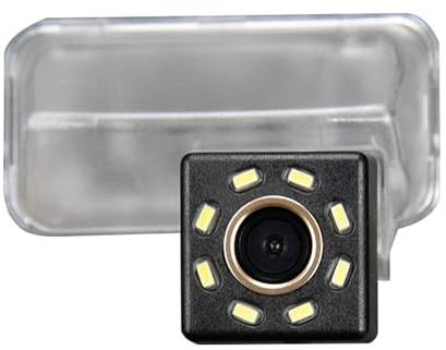 Telecamera Posteriore Per Citroen Per C4L DS4 DS 4 HD Videocamera Vista Posteriore Parcheggio Telecamera Retromarcia Auto Impermeabile Golden License Plate Light Camera Telecamera Retromarcia