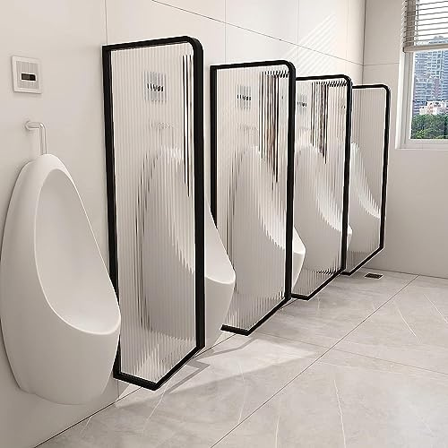 Mampara de baño para urinario de pared, mampara de baño, mampara de privacidad, mampara de baño, mampara de baño de acero inoxidable, mampara decorativa para baño público.