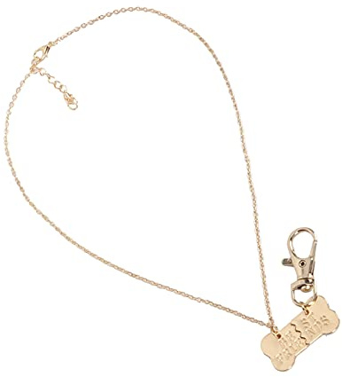HEEPDD Husdjursägare Legering Hundben Halsband Set Rostbeständigt Material Skarvdesign för Dagligt Slitage och Minne Idealisk Present Till Hängivna Husdjursälskare Som Firar Band med Hundar eller