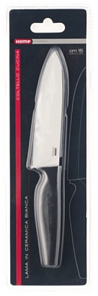 H&H Professional Coltello Lama Ceramica cm15 Utensili da Cucina, 15 cm
