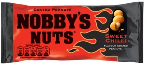 Nobby's Nuts Sweet Chilli Flavour Coated Peanuts 20 x 40g