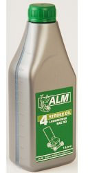 Alm Four 4 Stroke Motor Oil Lawnmowers Ride-on's Cultivators Engines 1l 1 Litre