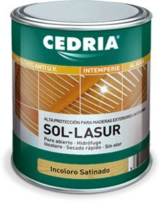CEDRIA Sol Lasur Incoloro Satinado 750 ml