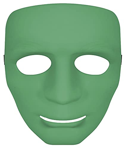 Carnavalife Máscara de Bricolaje Simple, Máscara de Disfraz para Fiesta de Cosplay de Equipo de Baile