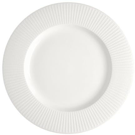 Steelite Willow Large Well Gourmet Plate 11.25inch - 28.5cm, Case of 6
