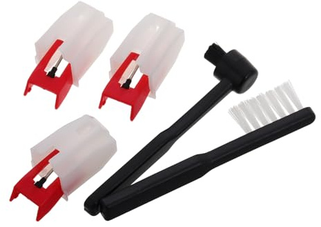 WATIIFUFU Vinyl Record Brush Cleaner Record Player Needle Cleaner Stylus for Needles Retro Cleaning Brush for Turntable