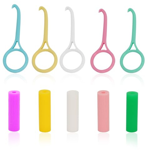 Aligner Removal Tool, 10Pcs Retainer Remover Tool with Chewies, Dental kit for Oral Tooth Cleaning