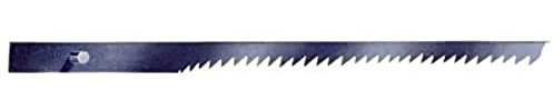 Draper 25512 15Tpi Fretsaw Blades with Pin End at Both Ends, 127mm, Pack of 12