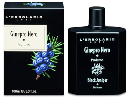 L'Erbolario, Herrparfym enbär svart, energigivande doft, modig och bestämd, storlek 100 ml