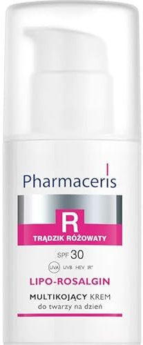Pharmaceris Multi - Lindernde Gesichtscreme für trockene, normale und empfindliche Haut LSF 15 Lipo -Rosalgin 30ml