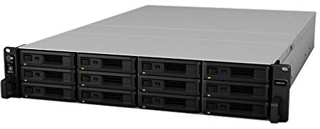Synology RackStation RS3618XS - NAS server - 12 bays - rack-mountable - SATA 6Gb/s - RAID 0, 1, 5, 6, 10, JBOD, RAID F1 - RAM 8 GB - Gigabit Ethernet - iSCSI - 2U