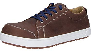 Birkenstock Qs 500 unisex professionell säkerhetssko QS 500 naturligt läder vit stl. 42, BRUN, 39 EU