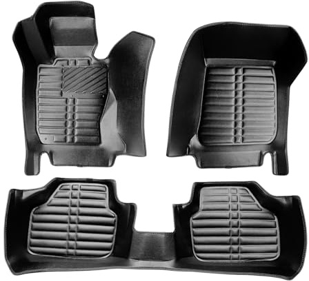 fussmattenprofi.com 5D Premium Auto Fussmatten TPE Set Passend für BMW X1 (E84) Baujahr 2009-2015