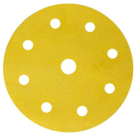 STIER Schleifscheiben Universal D125 / P150 / 8-Loch / 50 Stk., Schleifpapier, Exzenterschleifpapier, Exzenterschleifscheiben, 125mm